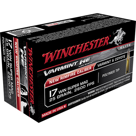 WIN VARMINT HV 17WSM 25GR V-MAX 50/10 - Sale